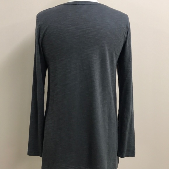 LILLA P gray tunic top small - Picture 4 of 7